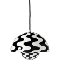 &tradition Taklampa &Tradition, Flowerpot VP1, dimbara, Svart, Vardagsrum, Metall, Design