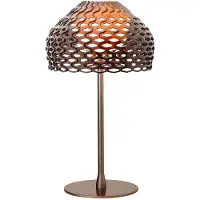 Flos Design bordslampa Tatou T, dimbar, Brun / rost, Vardagsrum / matsal, Metall, Design, Bordslampa