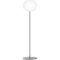 Flos Golvlampa , GLO-BALL, dimbara, Metallisk, Vardagsrum, Glas, Design