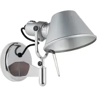Artemide Vägglampa , Metallisk, Aluminium, Design