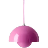 &tradition Taklampa &Tradition, Flowerpot VP1, dimbara, Rosa / ljusröd, Vardagsrum, Metall, Design