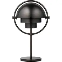 Gubi Bordslampa , Multi-Lite, dimbara, Svart, Vardagsrum, Metall, Design