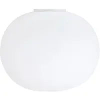 Flos Design taklampa GLO-BALL, dimbar, Vitt / opal, Vardagsrum / matsal, Glas, Design, Taklampa
