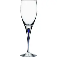 Orrefors Intermezzo Blue Vitvinsglas 19cl (17cl) Blå