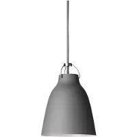 Fritz Hansen Taklampa , Caravaggio P1, dimbara, Grå, Vardagsrum, Metall, Design