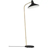 Gubi Design golvlampa G-10, Svart, Vardagsrum / matsal, Metall, Design, Golvlampa