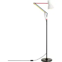 Anglepoise Design golvlampa Type 75, Multifärgad, Vardagsrum / matsal, Aluminium / grå / zink, Design, Golvlampa