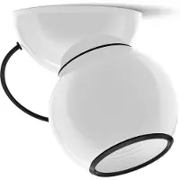 Stilnovo Taklampor , Gravitino, dimbara, Vit, Vardagsrum, Metall, Design