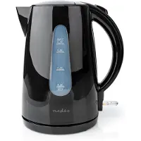 Nedis KAWK130EBK Vattenkokare Svart Kapacitet: 1.7 l