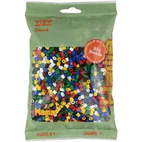 Hama Bio Midi Pärlor - 3000 st. - 198 Mix - - One Size - Pärlor
