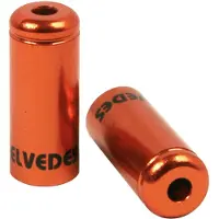 Elvedes Ø5.0 Mm Aluminum Bromsvajerhylsa För Cykel 10 Enheter