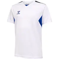 Hummel Matchtröja Authentic - Vit/Blå Barn, storlek 164 cm