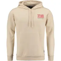 Key Largo Sweatshirt 'KLTRUE COURAGE' beige / grå / röd