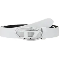 Diesel Bälte 'B-1DR 25' silver / vit
