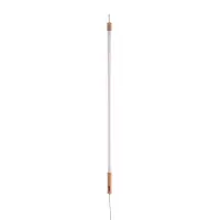 Seletti Design golvlampa Linea, Vitt / opal, Vardagsrum / matsal, Glas, Design, Golvlampa