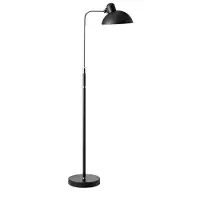 Fritz Hansen Golvlampa , Kaiser Idell 6580-F Luxus, Svart, Vardagsrum, Metall, Design