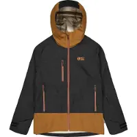 Picture Organic Clothing Men's Broader 3L Jacket Black Chocolate