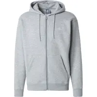 New Balance Sweatjacka 'Essentials' gråmelerad / vit