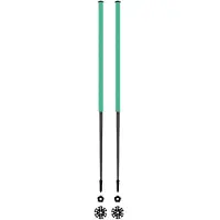 Les batons d'Alain - Skidstavar - Emeraude för Unisex - Storlek 115 cm - Grön