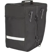 M-Wave Amsterdam Single Left Carrier Bag 18l Svart