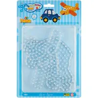 Hama Maxi Pärlplattor - 2 st. Bil/Flygplan - - One Size - Pärlplattor