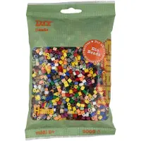 Hama Bio Midi Pärlor - 3000 st. - 199 Mix - - One Size - Pärlor