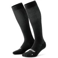 Cep Flight Socks Tall, löparstrumpor, dam, svart