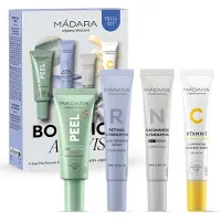 Mádara Botanic Activist 4-Step Mini Renewal Routine Set Ansiktsvårdskit 1 st
