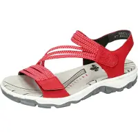 Rieker Trekkingsandal eldröd