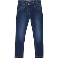 Minymo Byxor - Stretch Slim Fit - Mörkblå Denim - - 2 år (92) - Jeans
