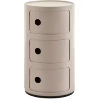 Kartell Componibili Bio Förvaring Creme - Hurtsar Bioplast Cream