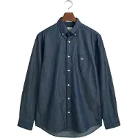 Gant Reg Indigo Bd Skjorta Med Långa ärmar