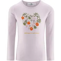 Happy girls T-shirt gul / kiwi / pastelllila / orange
