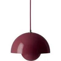 &tradition Taklampa &Tradition, Flowerpot VP1, dimbara, Violett, Vardagsrum, Metall, Design