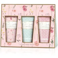 BAYLIS & HARDING Royale Garden Rose Poppy & Vanilla Luxury Hand Treats Gift Set - 3 X 50 ml