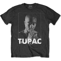 Ginza.se Tupac: Unisex T-Shirt/Praying (Charcoal Grey) (XX-Large)