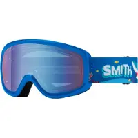 Smith - Skidglasögon - Snowday Jr Cobalt Shark Bait / Blue Sensor Mirror Antifog för Unisex - Blå