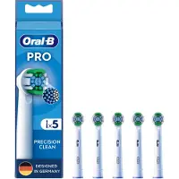 Braun Oral-B Precision Clean 860939, 5 styck, Vit, Oral-B, 60 mm, 33 mm, 220 mm