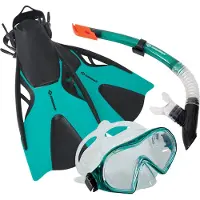Schildkröt Funsports SCHILDKRÖT snorkelsats Cayman storlek 43-47 (snorkelmunstycke i silikon, justerbar) - 1 st (940003)