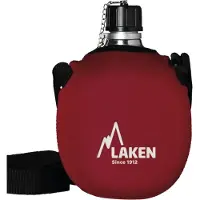 Laken Aluminium Fältflaska Med Neoprenöverdrag Och Axelrem 1l
