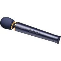 Le Wand Petite - exklusiv, uppladdningsbar massagevibrator (blå)