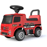 Runruntoys Baby Push Mercedes Brandbil Ride-on