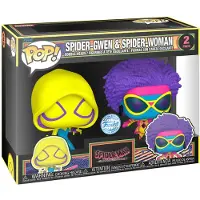 Funko POP! Spindelmannen Genom Multiversum: Spider-gwen & Spider-woman Exklusiv Figur
