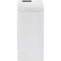 Candy ProWash 300 TCA273D3-S - Tvättmaskin - Wi-Fi - bredd: 41 cm - djup: 60 cm - höjd: 86 cm - toppmatad - 46 liter - 7 kg - 1200 rpm - vit