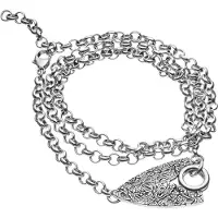 Kalevala Koru Live Hard Live Your Dream armband silver 256911060