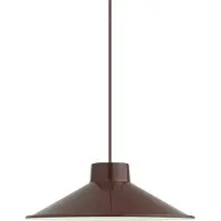 Muuto Taklampa , Röd, Matsal, Metall, Design