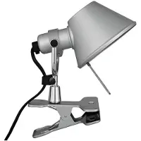Artemide Spotlights , Tolomeo Micro Pinza, dimbara, Metallisk, Vardagsrum, Metall, Design