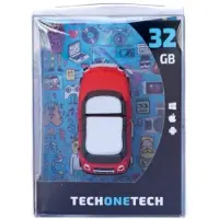 Tech One Tech Mini Cooper S Rojo 32gb Usb-minne
