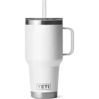 Yeti - Vattenflaskor - Rambler 35 Oz Straw Mug White för Unisex - Vit