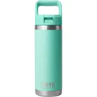 Yeti - Vattenflaskor - Rambler 18Oz Colour Straw Bottle Seafoam för Unisex - Blå